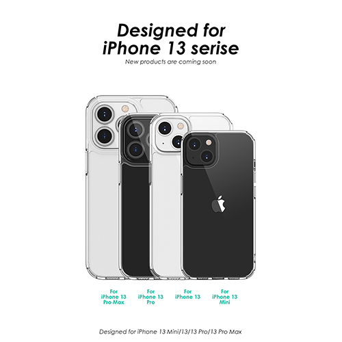 Şeffaf Düşme Önleyici TPU PC Telefon Kılıfı